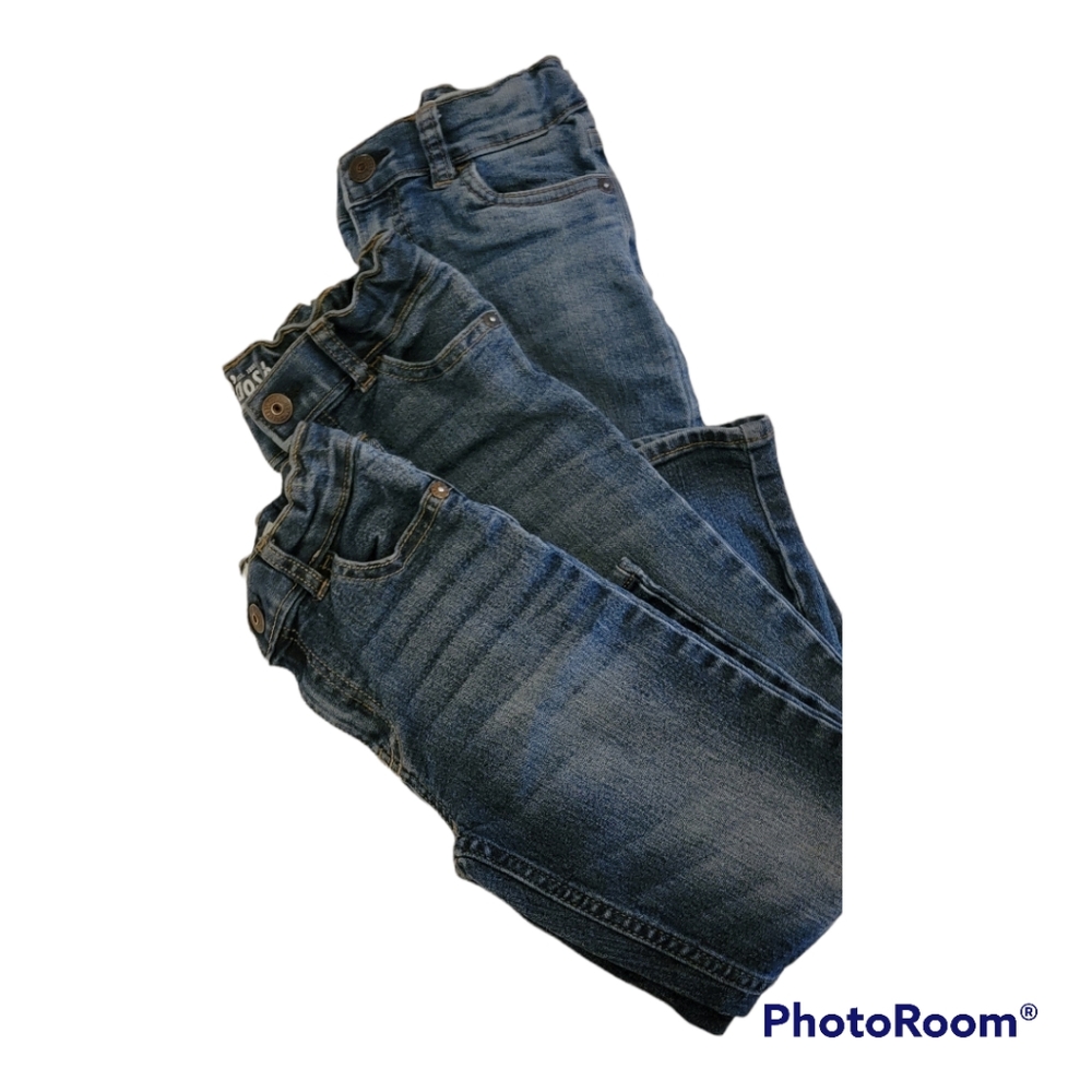 3 pairs Oshkosh Toddler Straight Leg Jeans